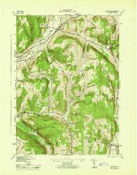 Cuyler 1944 topographic map thumbnail
