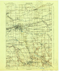 Depew 1905 topographic map thumbnail