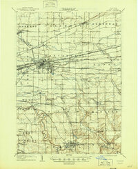Depew 1905 topographic map thumbnail