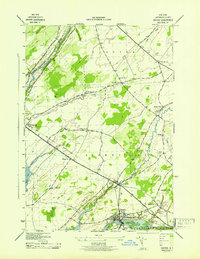 Dexter 1943 topographic map thumbnail