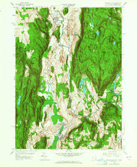 Dover Plains 1958 topographic map thumbnail