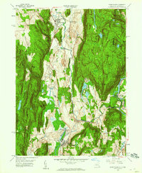 Dover Plains 1958 topographic map thumbnail