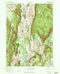 Dover Plains 1958 topographic map thumbnail