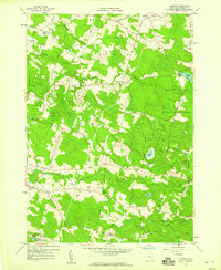 Dugway 1957 topographic map thumbnail