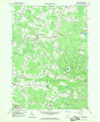 Dugway 1957 topographic map thumbnail