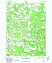 Dugway 1957 topographic map thumbnail