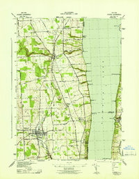 Dundee 1943 topographic map thumbnail