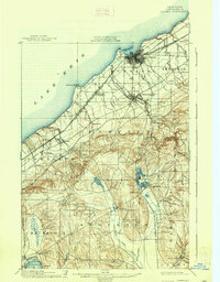 Dunkirk 1900 topographic map thumbnail