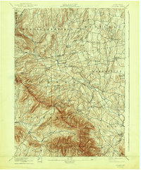 Durham 1894 topographic map thumbnail