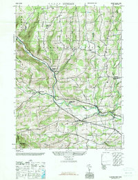 Durham 1945 topographic map thumbnail