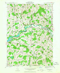 Eagle Bridge 1944 topographic map thumbnail