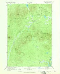 Debar Mountain 1968 topographic map thumbnail