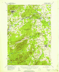 Dannemora 1956 topographic map thumbnail