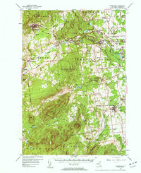 Dannemora 1956 topographic map thumbnail