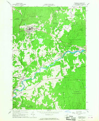 Dannemora 1966 topographic map thumbnail