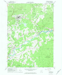 Dannemora 1966 topographic map thumbnail