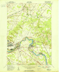 Deferiet 1950 topographic map thumbnail