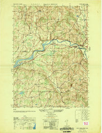Eagle Bridge 1950 topographic map thumbnail