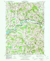 Eagle Bridge 1944 topographic map thumbnail