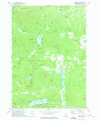 Eagle Lake 1973 topographic map thumbnail