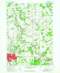 East Aurora 1965 topographic map thumbnail