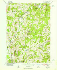East Chatham 1953 topographic map thumbnail