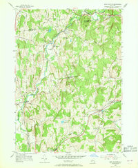 East Chatham 1953 topographic map thumbnail
