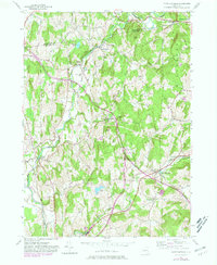 East Chatham 1953 topographic map thumbnail