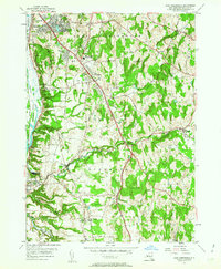 East Greenbush 1953 topographic map thumbnail
