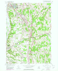 East Greenbush 1953 topographic map thumbnail