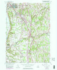 East Greenbush 1953 topographic map thumbnail