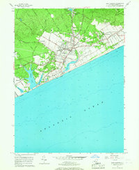 East Hampton 1956 topographic map thumbnail