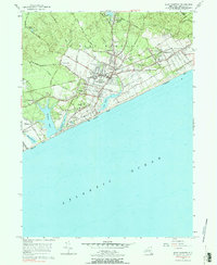 East Hampton 1956 topographic map thumbnail