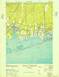 Eastport 1947 topographic map thumbnail