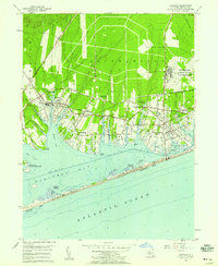 Eastport 1956 topographic map thumbnail