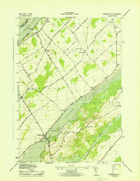 Edwardsville 1943 topographic map thumbnail