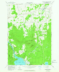 Ellenburg Center 1964 topographic map thumbnail