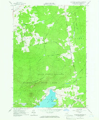 Ellenburg Mountain 1964 topographic map thumbnail
