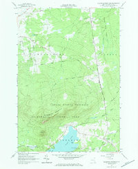 Ellenburg Mountain 1964 topographic map thumbnail