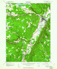 Ellenville 1942 topographic map thumbnail