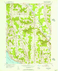 Ellery Center 1954 topographic map thumbnail