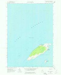 Galloo Island 1958 topographic map thumbnail