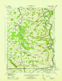 Esperance 1946 topographic map thumbnail