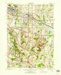 Fairport 1952 topographic map thumbnail
