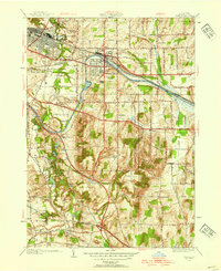 Fairport 1952 topographic map thumbnail