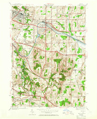 Fairport 1952 topographic map thumbnail