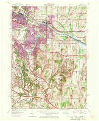 Fairport 1952 topographic map thumbnail