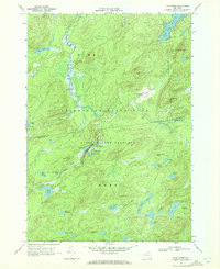 Five Ponds 1969 topographic map thumbnail