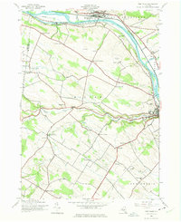 Fort Plain 1944 topographic map thumbnail