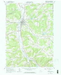 Franklinville 1963 topographic map thumbnail